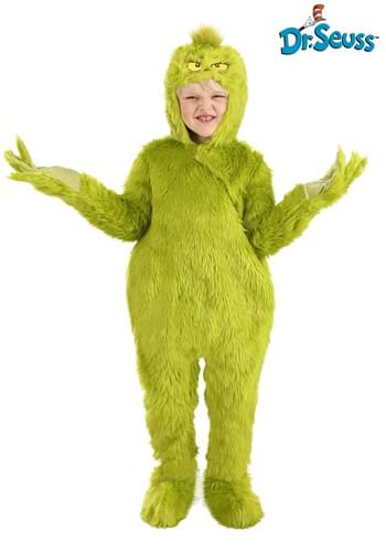 Toddler Classic Grinch Jumpsuit Costume - $44.99