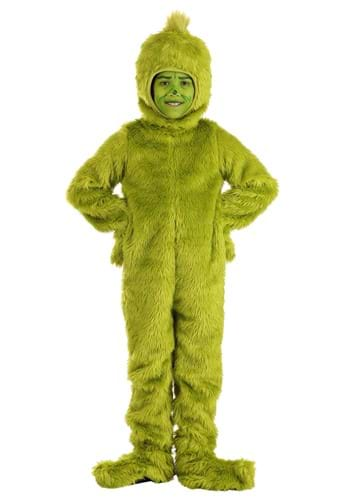 Kid's Dr. Seuss Grinch Open Face Costume